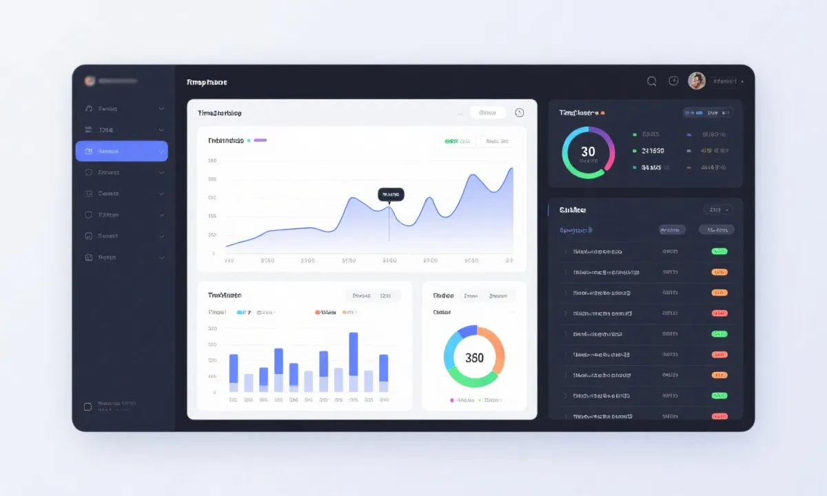 时间序列与列表展示设计